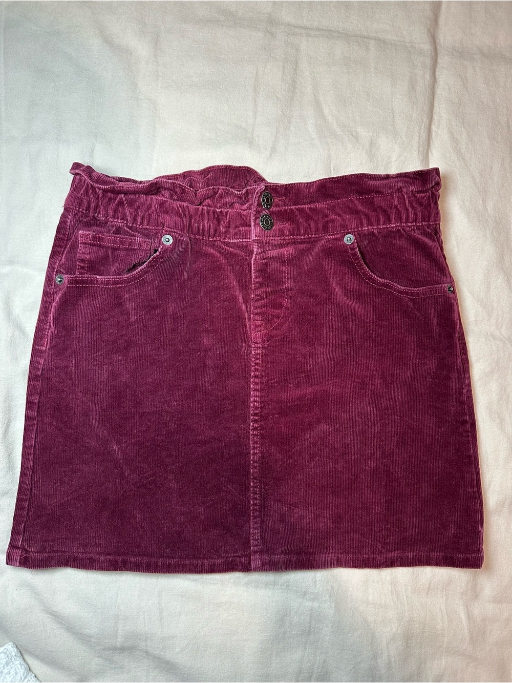 Cat and Jack girls Corduroy Skirt in Berry